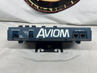 Aviom A-16 II Personal Mixer with Mount and Power Supply