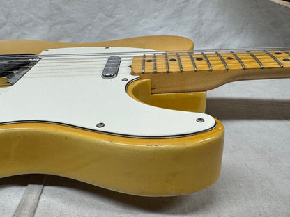 Fender USA Telecaster Guitar with Case 1975 - re-fretted by Philtone