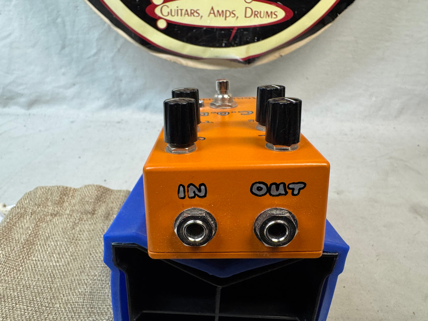 Monsterpiece C.O.D. Overdriver Overdrive Boost Pedal with Sheath