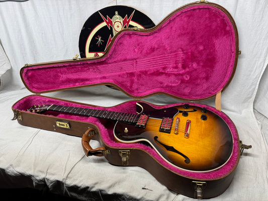 Gibson Howard Roberts Fusion Semi-Hollowbody Guitar with Lollartron pickups + Case - pro headstock repair! 1988