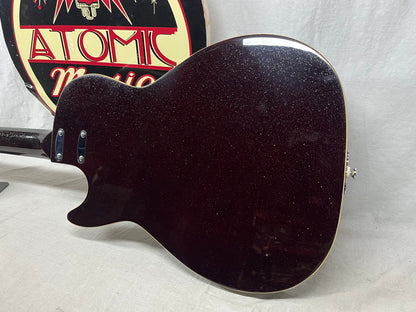 Silvertone Jupiter 1423 Redburst Reissue Singlecut Electric Guitar