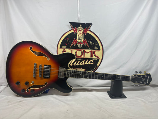 Ibanez Artcore Series AS73-BS Semi-Hollow Body Electric Guitar