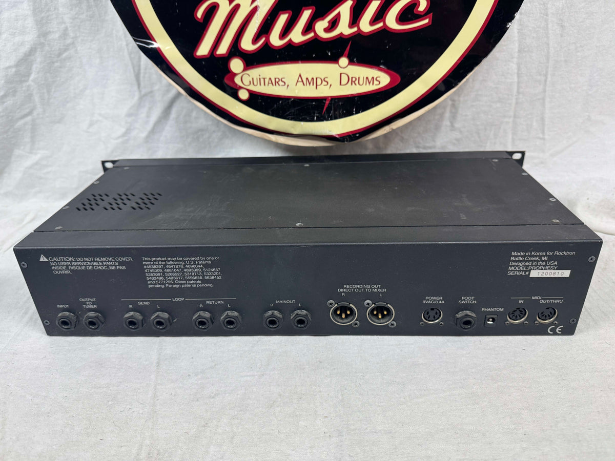 Rocktron Prophesy Guitar Multi-Effects Processor Rack Module