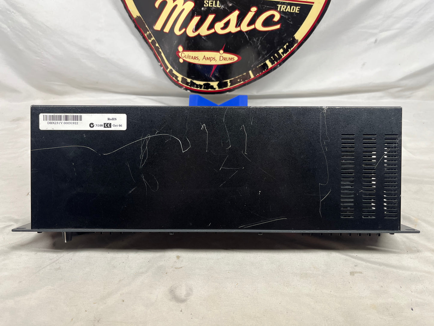 dbx 231 Dual Channel 31-Band Graphic Equalizer Rack Unit