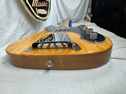 Fender USA Telecaster Bass 4-string Tele Bass with Case 1978 - Natural / Maple neck