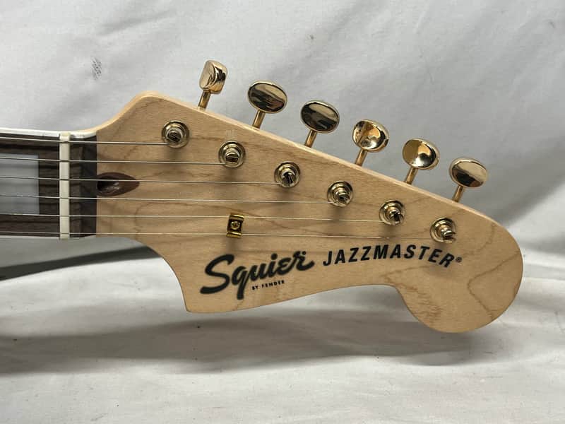 Squier 40th Anniversary Jazzmaster Electric Guitar Gold Edition - Image 7