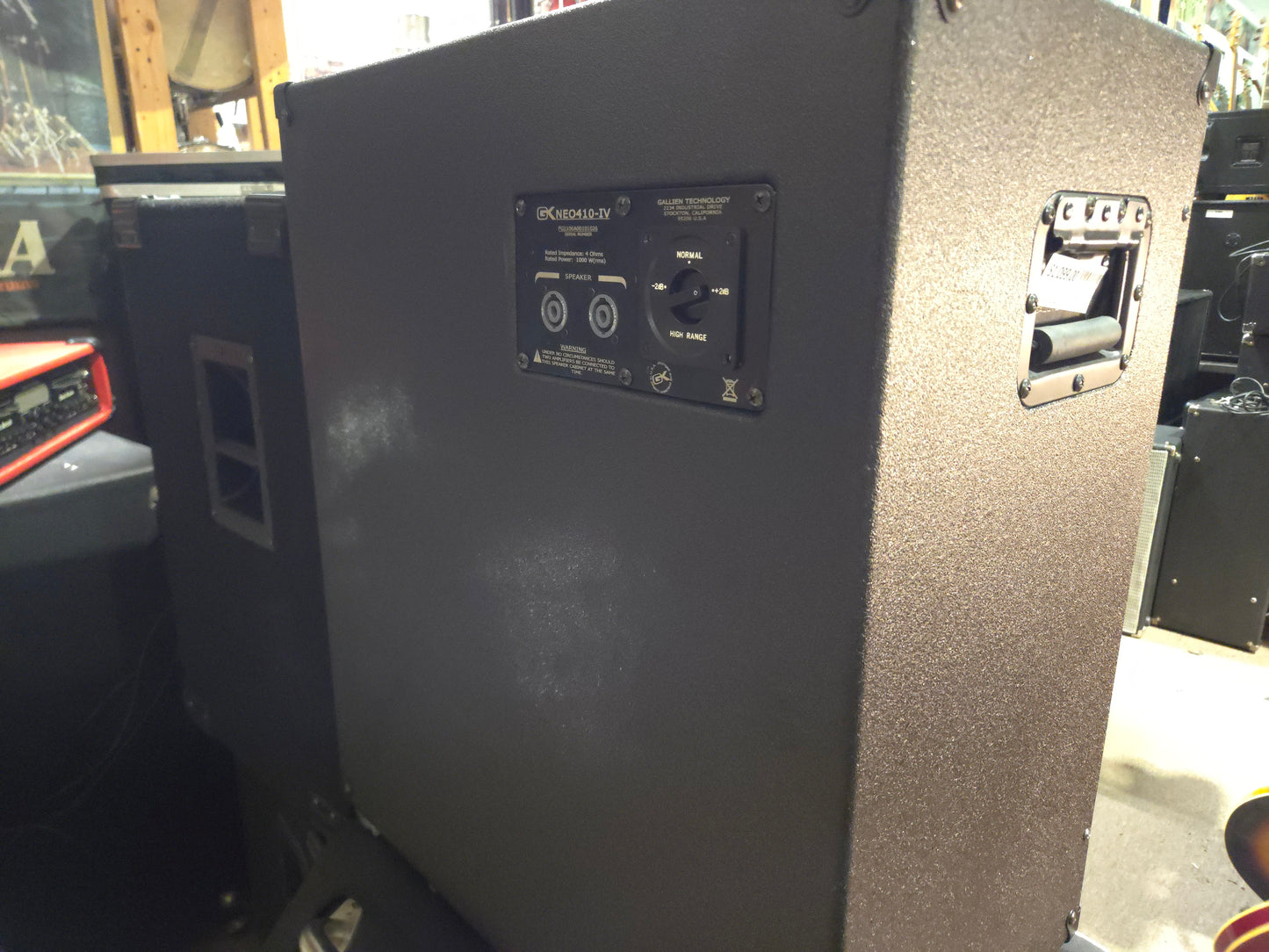 Gallien Krueger Neo410-IV 4x10" Bass Cabinet - Local Pickup Only