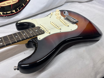 Fender American Elite Stratocaster Strat Electric Guitar - 3-Color Sunburst