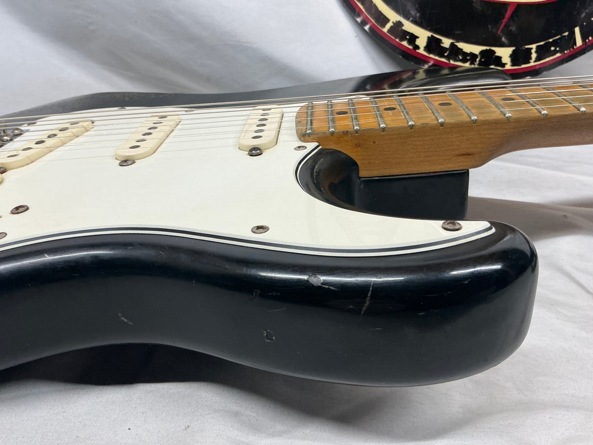 Warmoth Partscaster S-Style - Black - Needs Re-Fret