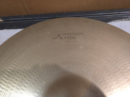 Zildjian 20" A Series Medium Ride Cymbal 1982 - 2012 - Traditional