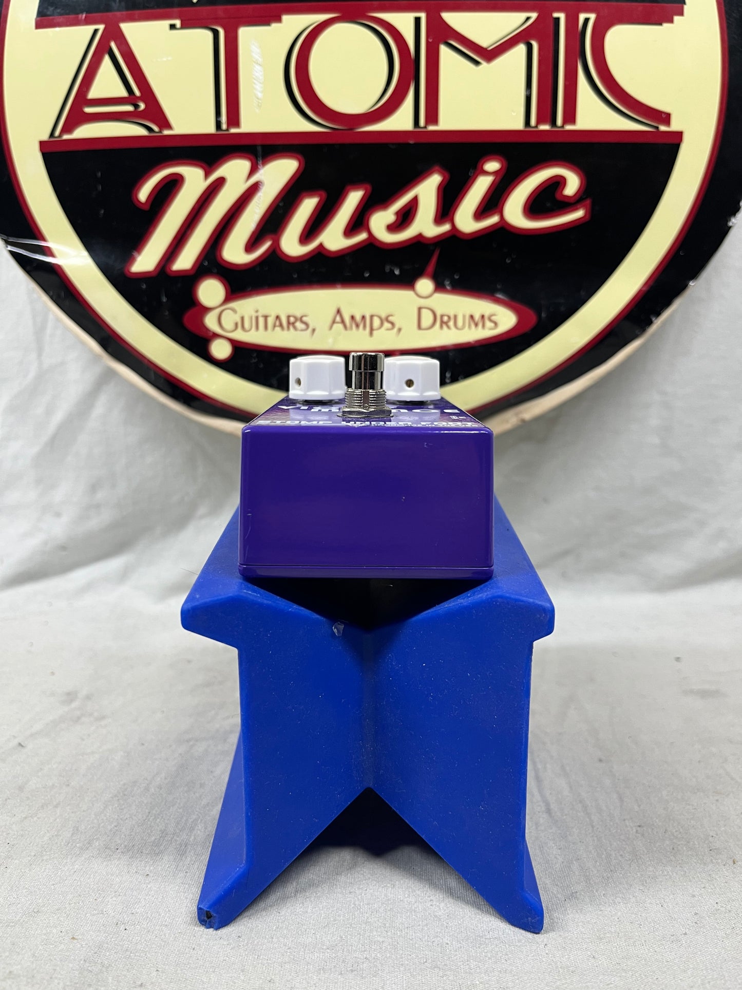 Stomp Under Foot Violet Menace Fuzz Pedal
