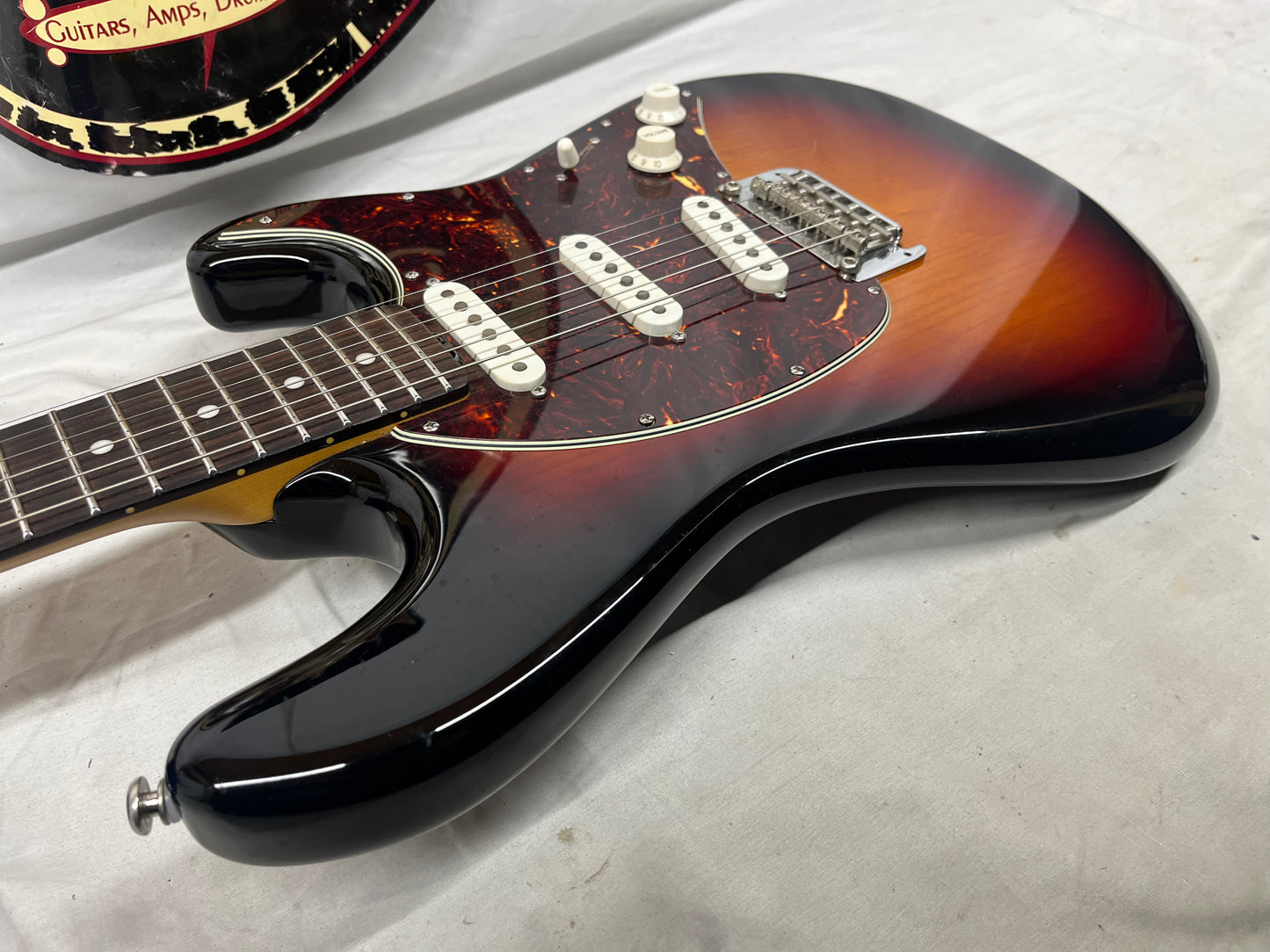 Ernie Ball Music Man Cutlass Doublecut Electric Guitar with Hard Case
