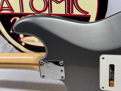 Fender USA Eric Clapton Stratocaster Guitar with Case - Lace Sensor Pickups 1993 - Pewter / Maple neck