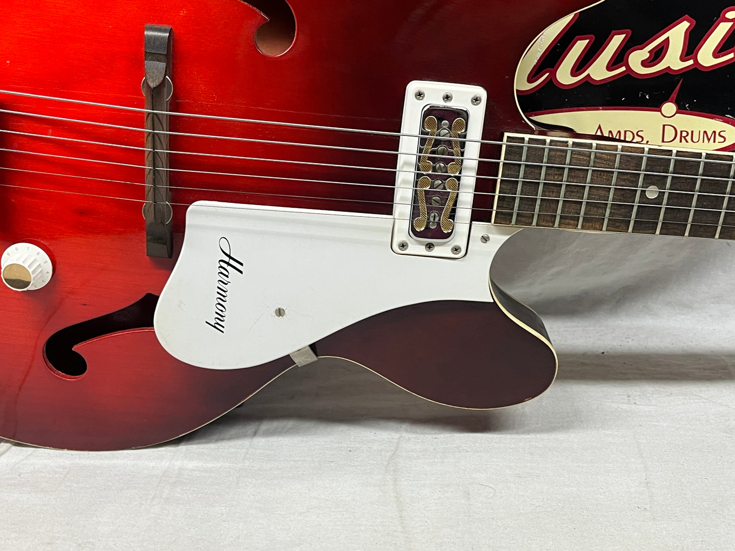 Harmony H-53 Rocket Archtop Hollow Body Electric Guitar