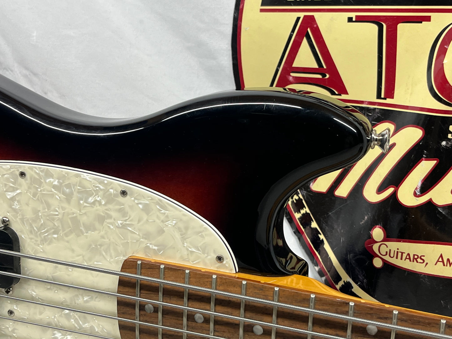 Squier Parts Classic Vibe '60s 4-String Electric Mustang Bass - Non-Original Fender-Made Body