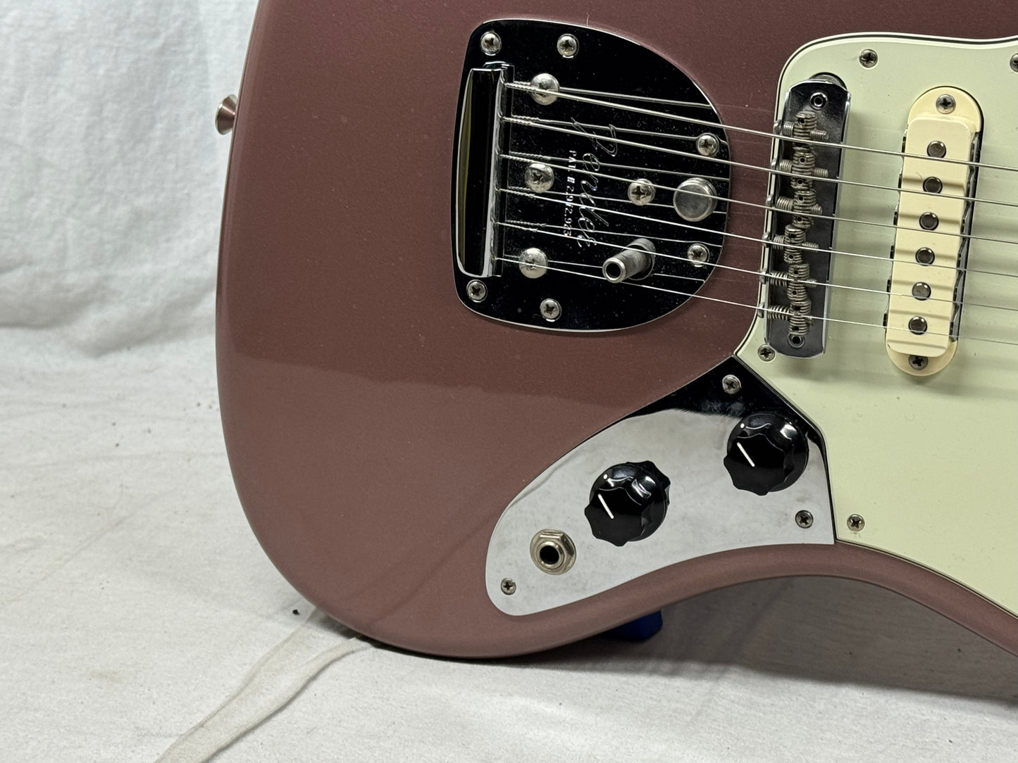 Fender 50th Anniversary Jaguar Guitar with Case 2012 - Burgundy Mist Metallic / Rosewood fingerboard