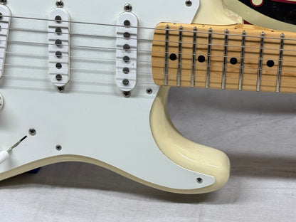 Fender American Vintage '56 1956 Stratocaster Guitar 2017 - Aged White Blonde / Maple neck