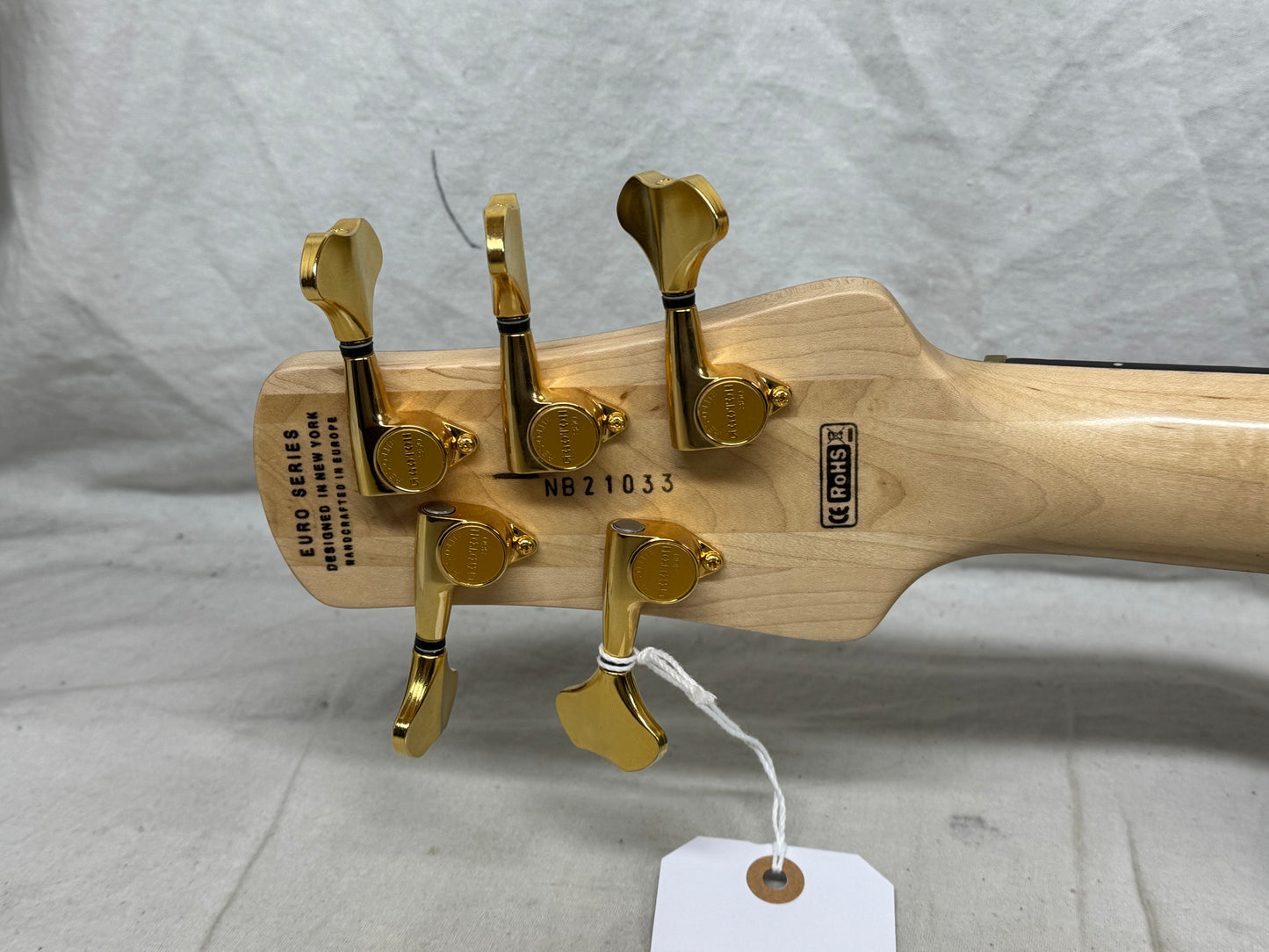 Spector Chuck Levin's Exclusive chucksclusive Euro Series Euro 5 LT euro5lt 5-string Bass with Case