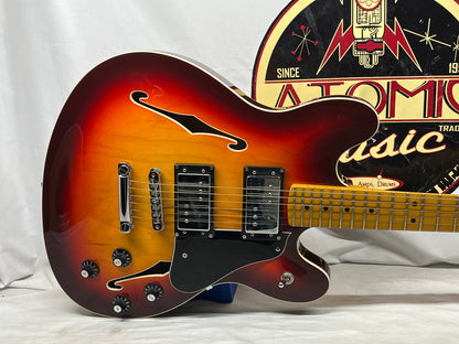 Fender Starcaster Semi-Hollow Body Electric Guitar - Aged Cherry Burst
