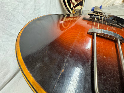 Gretsch Acoustic Guitar with Chipboard Case 1953