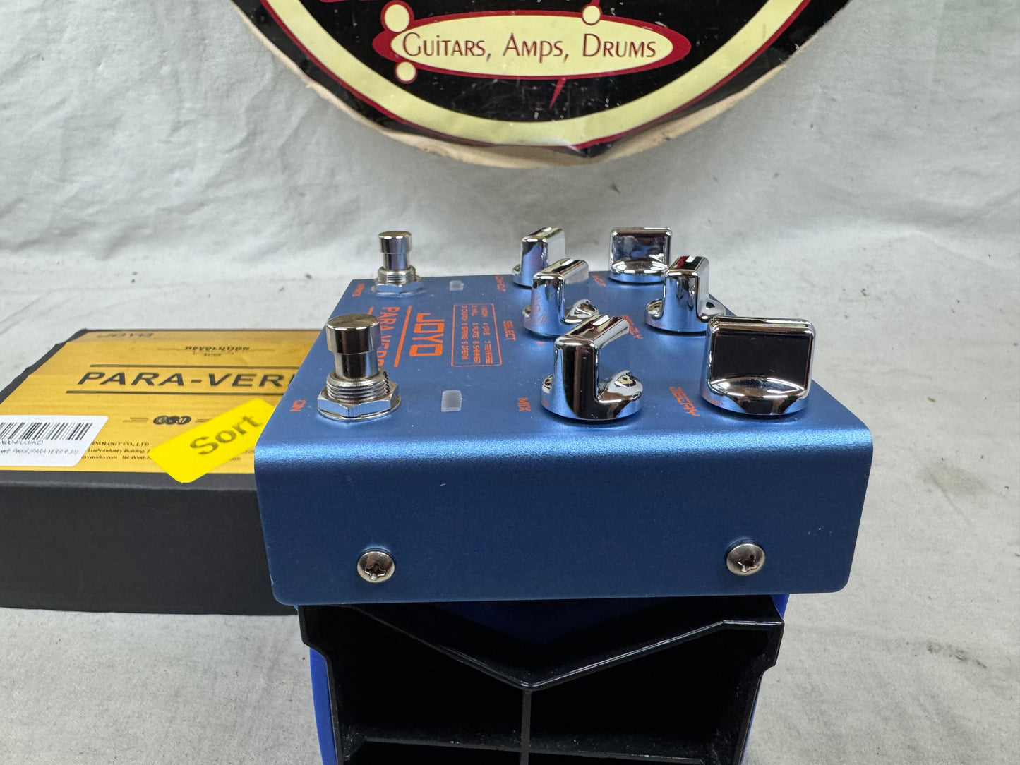 Joyo J-31 j31 Para-Verb Reverb Pedal with Box