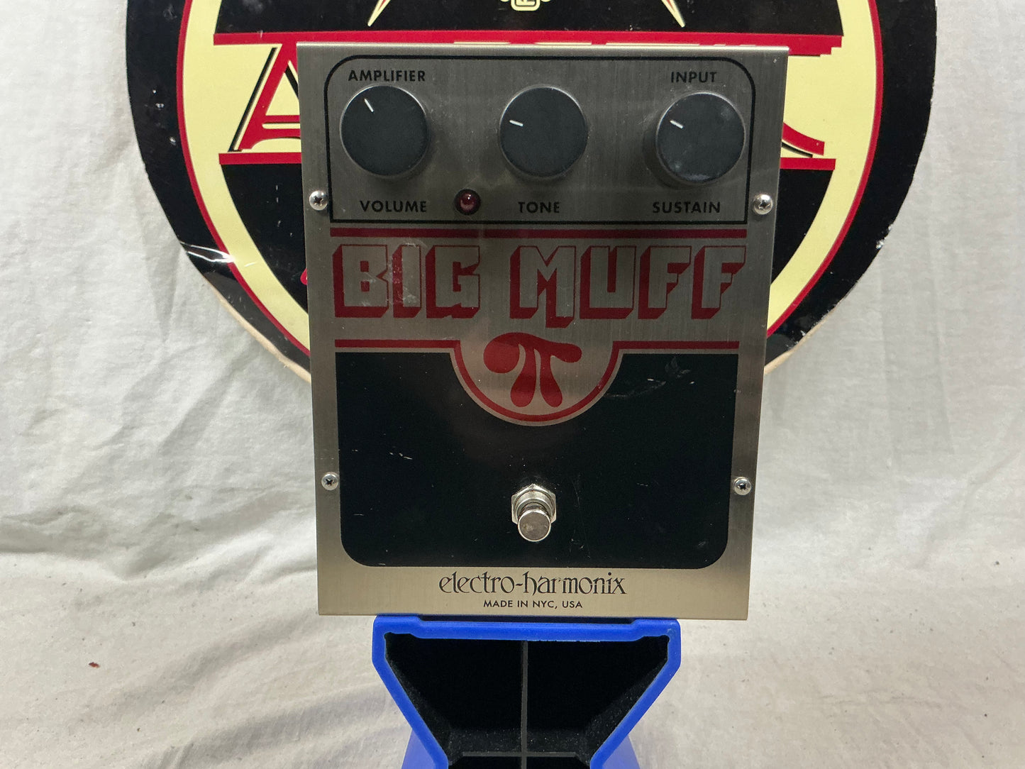 Electro-Harmonix The NYC Classic Big Muff Pi π Fuzz Distortion Pedal - Large Chassis - v9 Version 9 - EC3003A EC-3003 Rev A ~2000