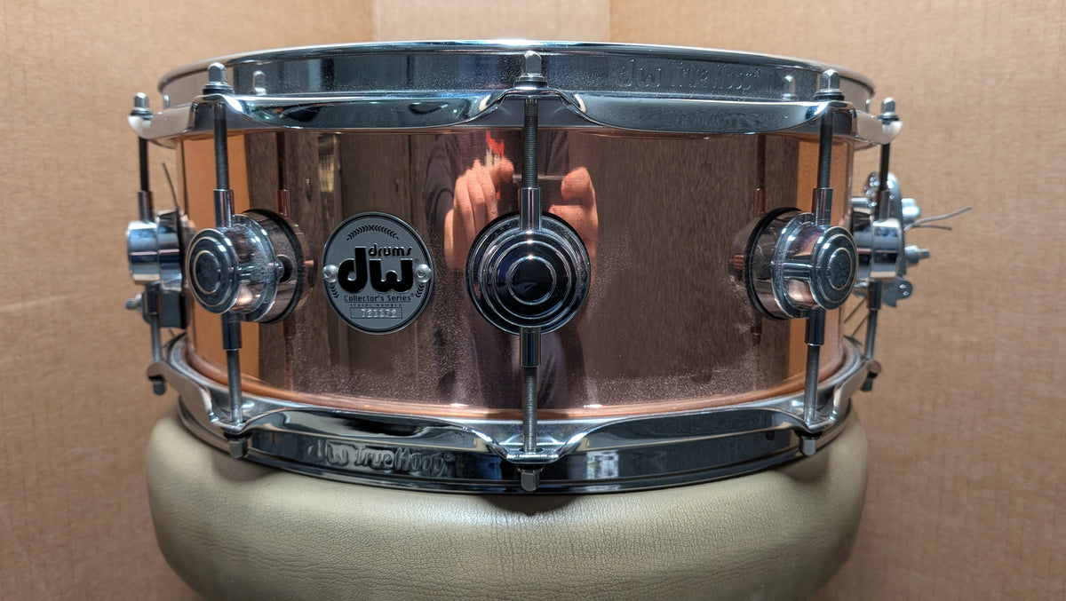 DW Drum Workshop Collectors Series 14x5.5 Copper Shell Snare Drum