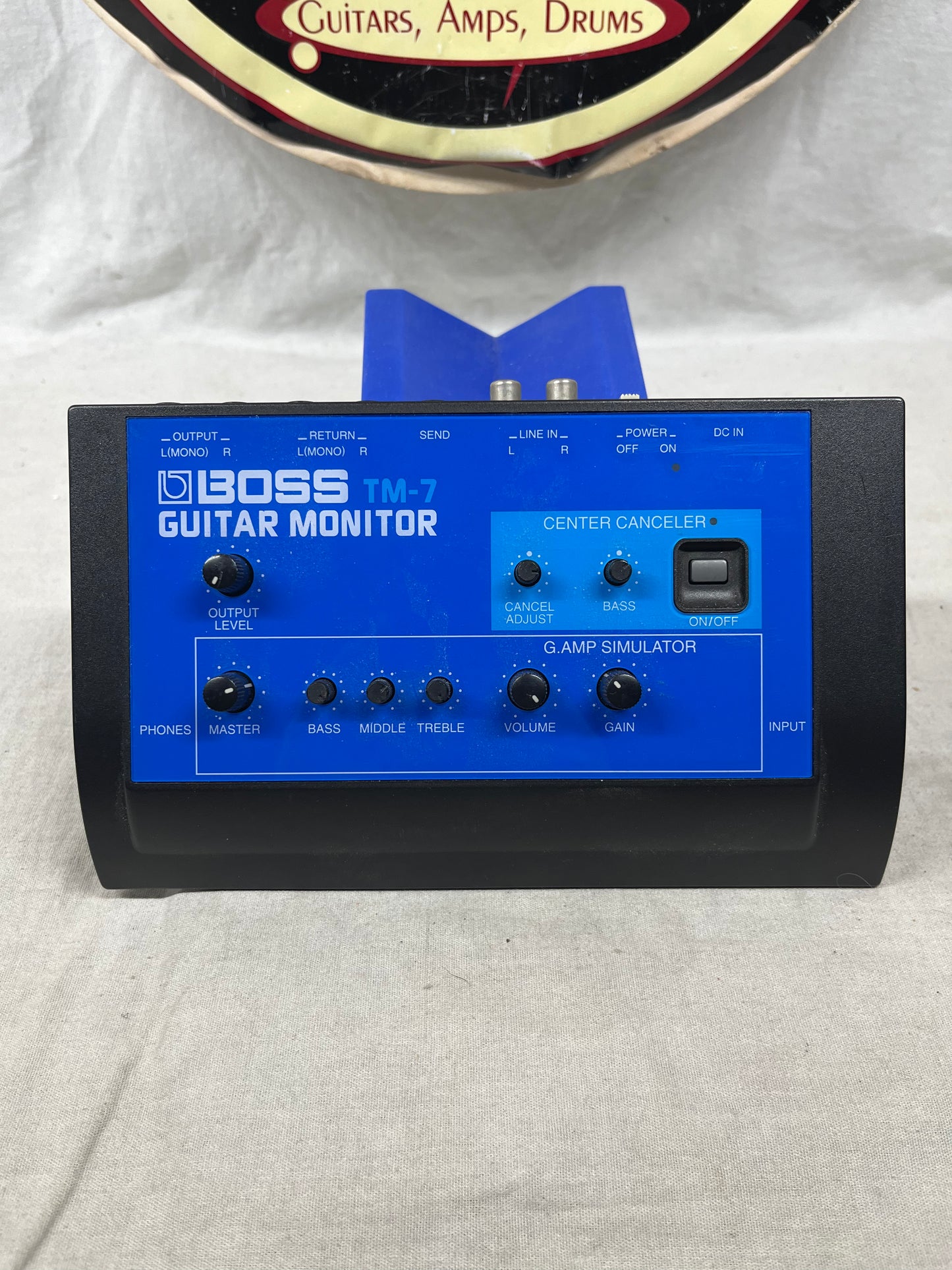 Boss TM-7 tm7 Guitar Monitor Line Driver Amp Simulator Module 1995