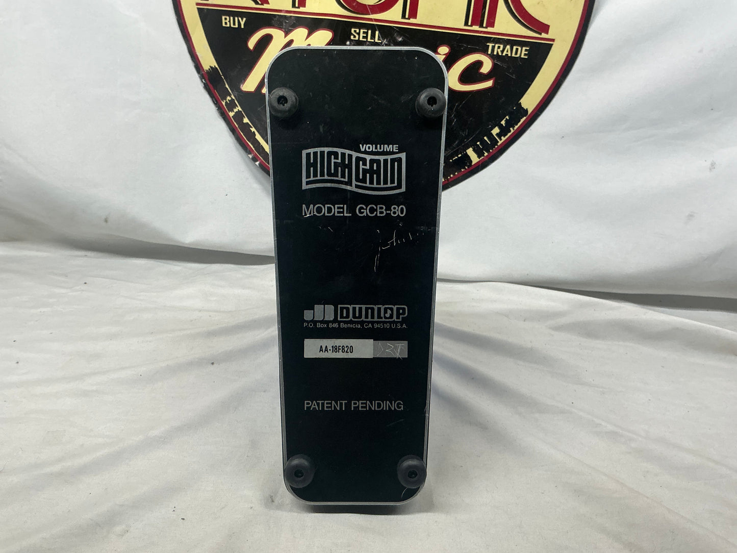 Dunlop GCB-80 High Gain Volume Pedal