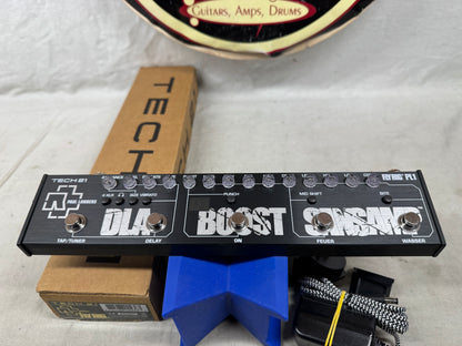 Tech 21 PL1 pl 1 Paul Landers Signature FlyRig Guitar Multi-Effects Pedal with Power Supply + Box