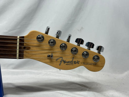 Fender American Standard Telecaster Tele Crimson Red Electric Guitar - Pickups have been Replaced with Seymour Duncan APTL-1/APTR-1