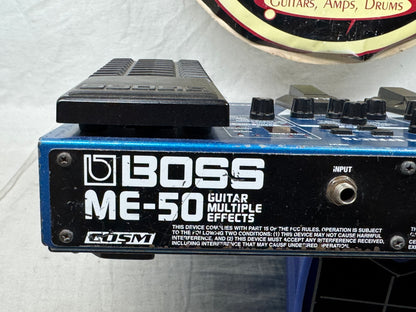 Boss ME-50 me50 Guitar Multi-Effects Preamp Pedal