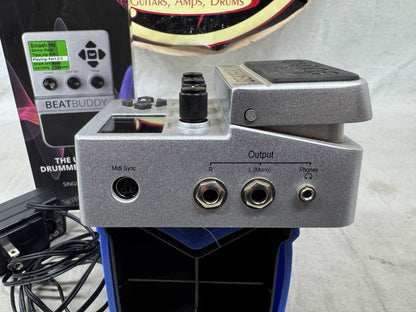 Singular Sound BeatBuddy beat buddy Drum Machine Pedal with Power Supply + Box