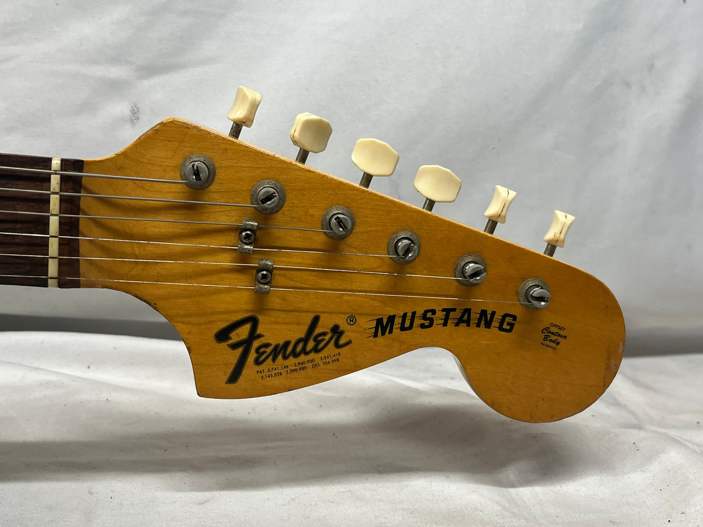 Fender Mustang Electric Guitar 1975 with Hard Case