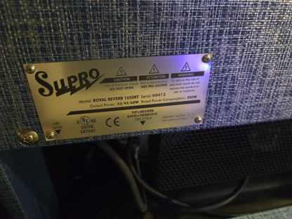 Supro 1650RT Royal Reverb 2015 - Present - Blue Rhino - Local Pickup Only