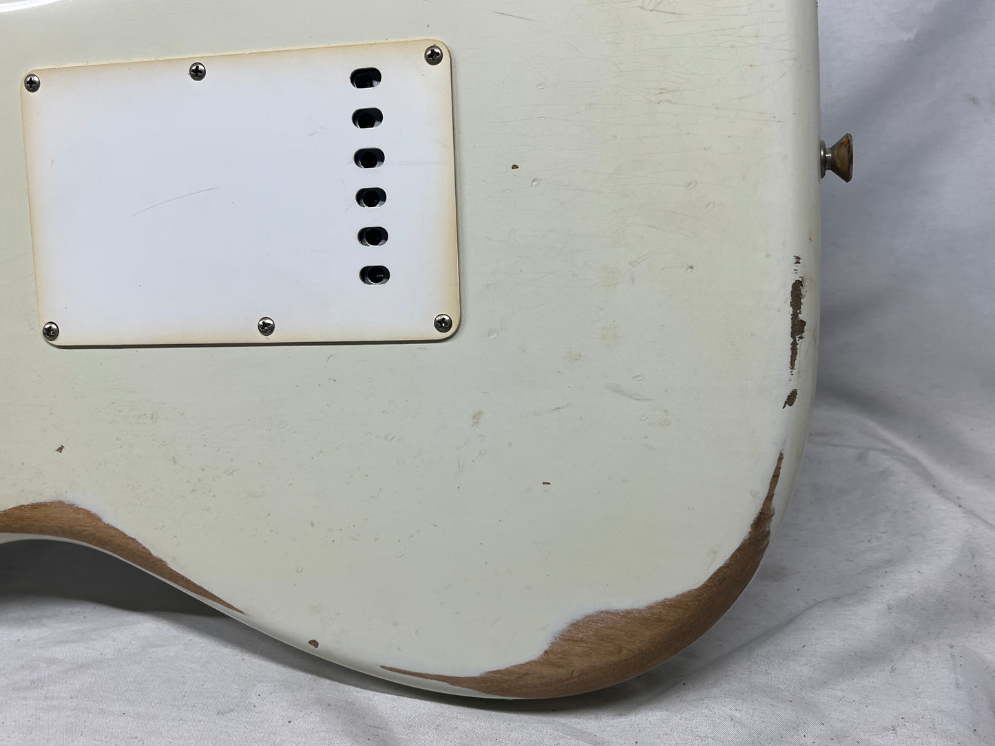 Fender Road Worn '60s Stratocaster Strat Electric Guitar 2010 - Olympic White