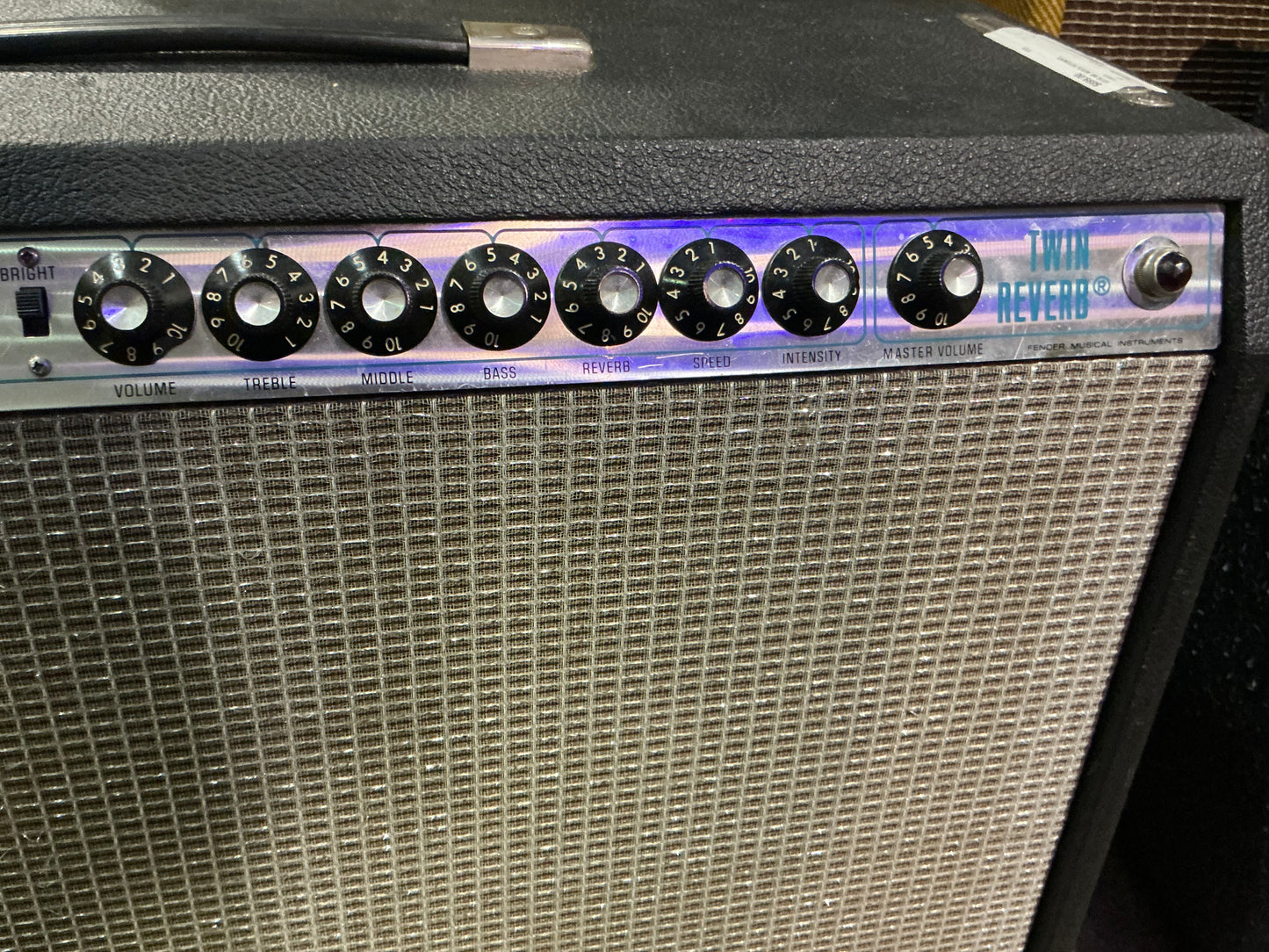 Fender Twin Reverb Amp Tube Guitar Combo Amplifier 1977 - Silverface - Local Pickup Only