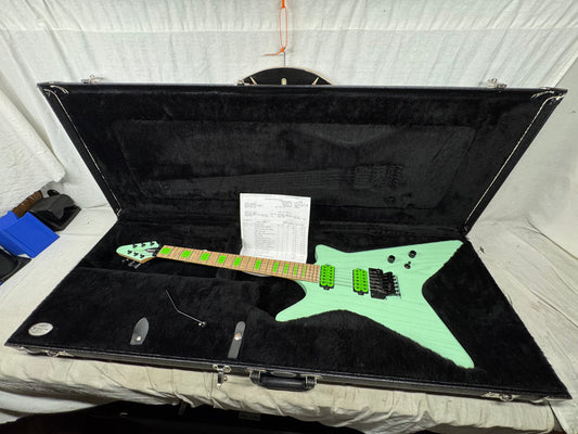 Kiesel V220C v220 c Guitar with Case 2017 - Surf Green