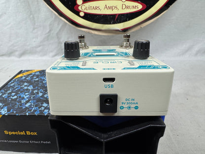 Donner Circle Looper Pedal with Box