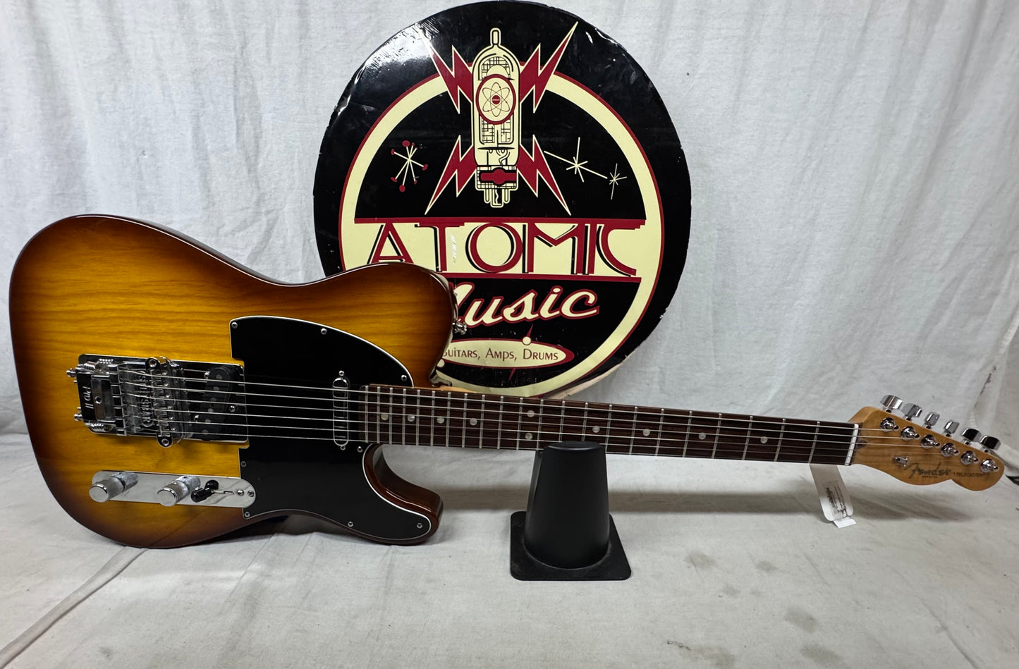Fender 2016 Limited Special Edition American Standard Telecaster Figured Neck Guitar with Case 2015 - Cognac Burst / Rosewood fingerboard