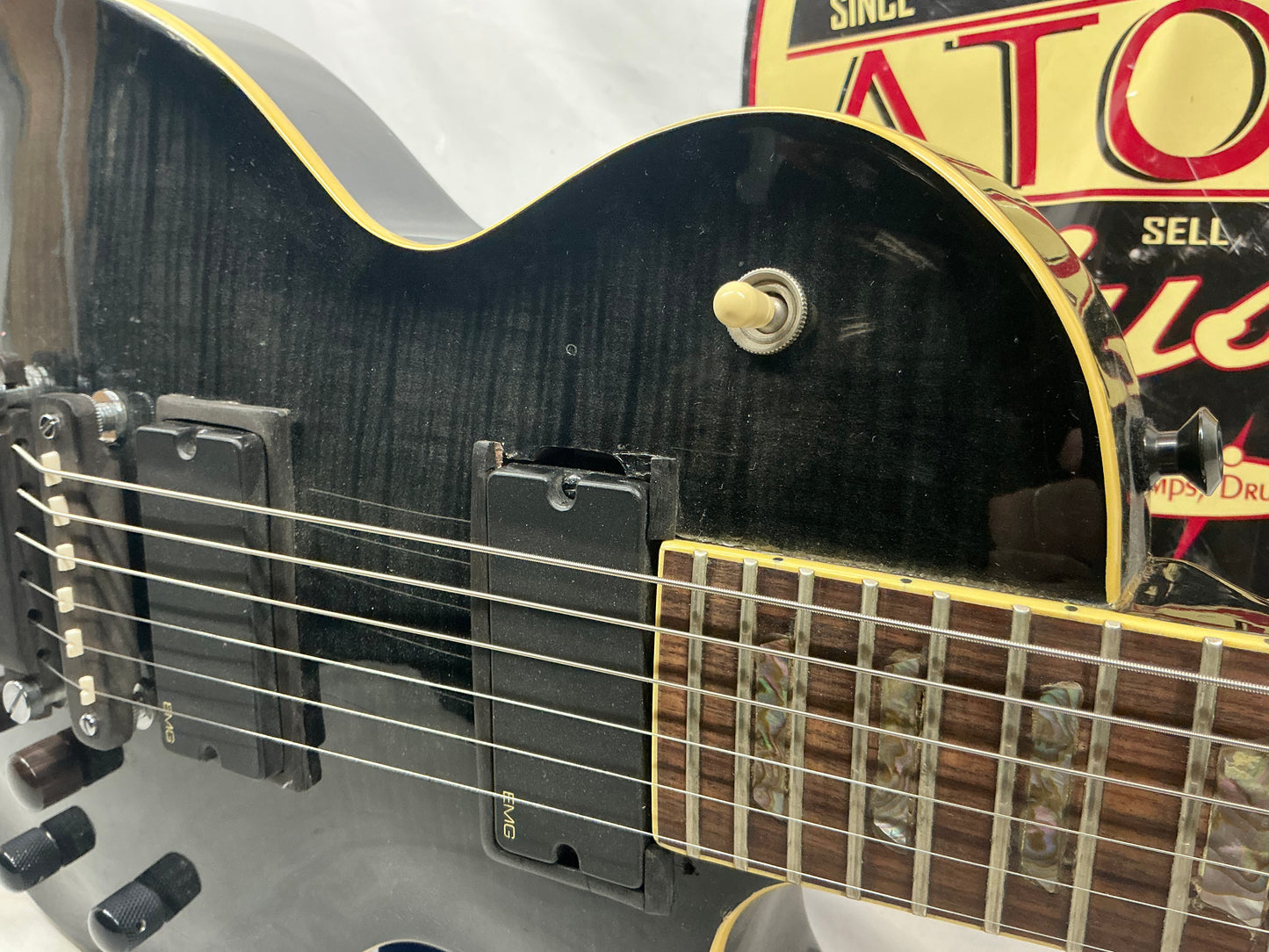 Epiphone Les Paul 7 -> 6-String Conversion with EMG Pickups