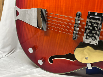 Eastwood Classic 12-String Doublecut Semi-Hollow Body Electric Guitar