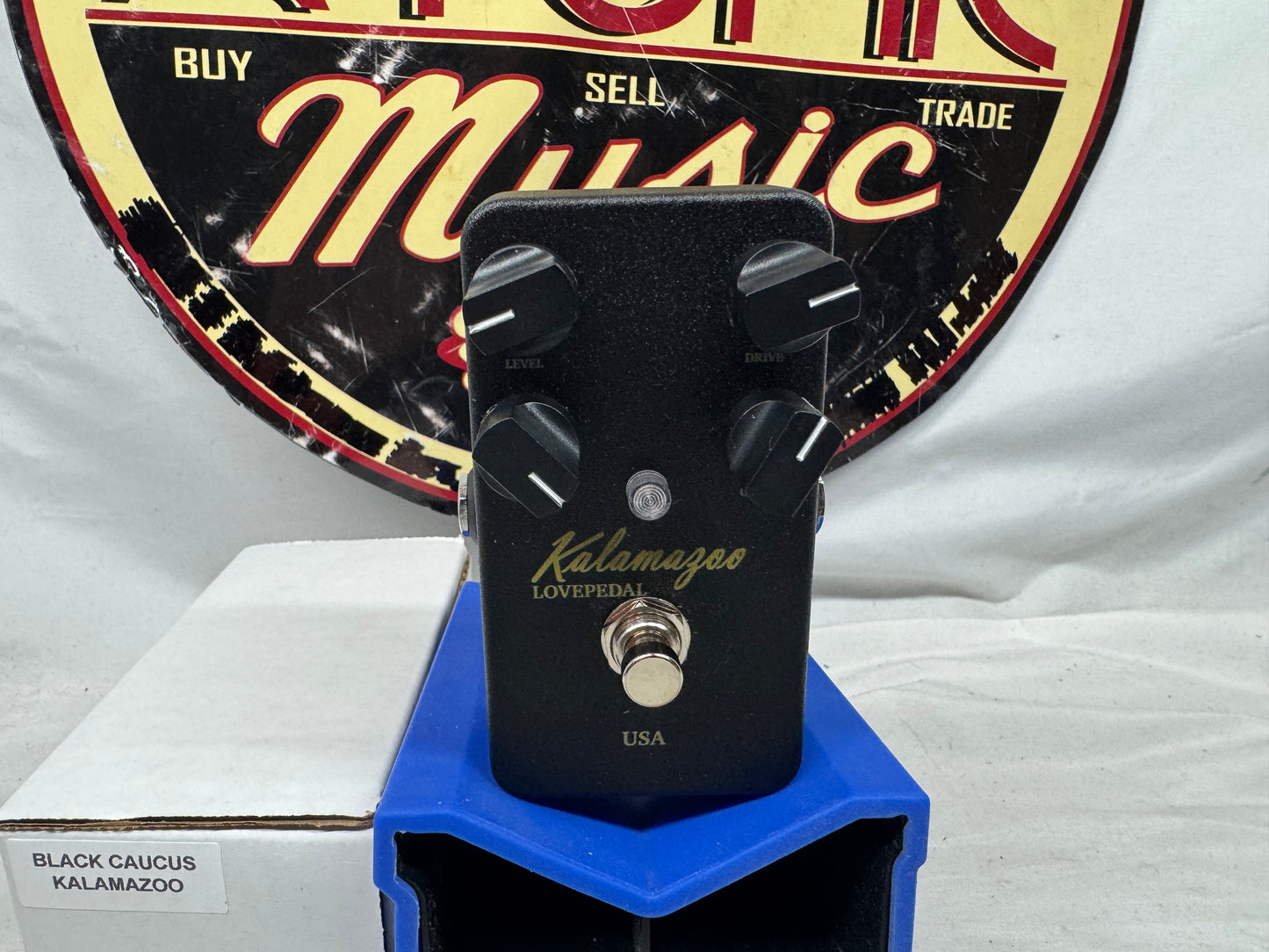 Lovepedal Kalamazoo Overdrive Pedal with Box - Black Caucus