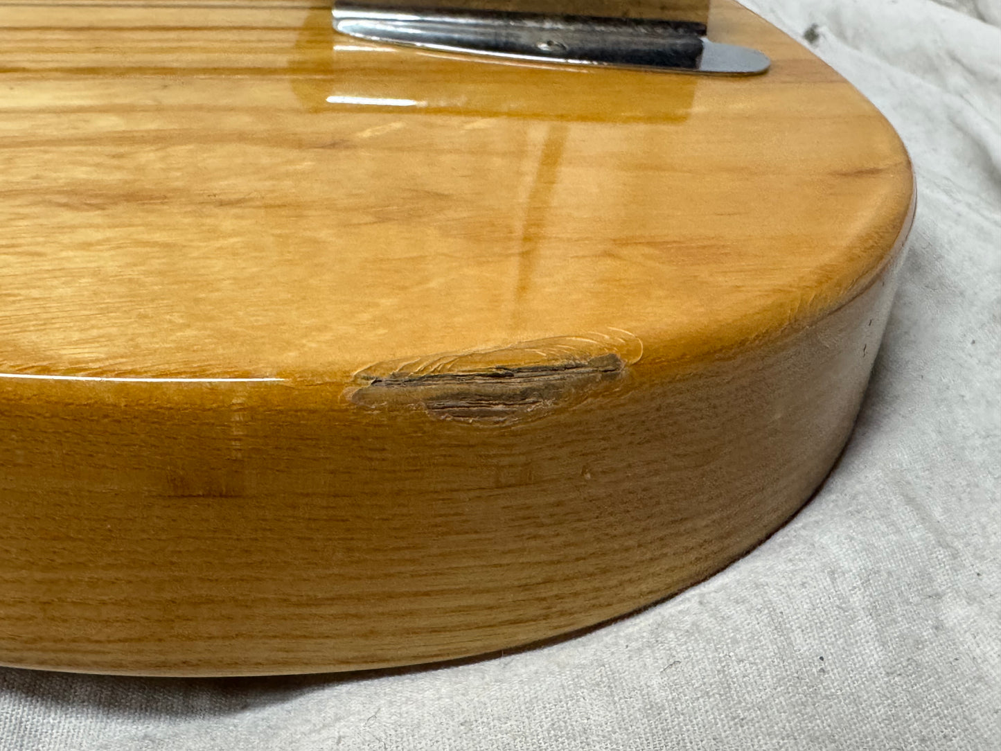 Fender USA Telecaster Bass 4-string Tele Bass with Case 1978 - Natural / Maple neck