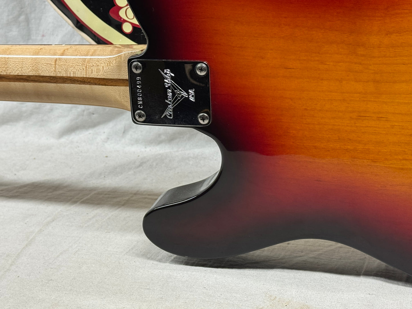 Fender Custom Shop American Classic Telecaster Guitar with Case - 3-Color Sunburst / Rosewood fingerboard