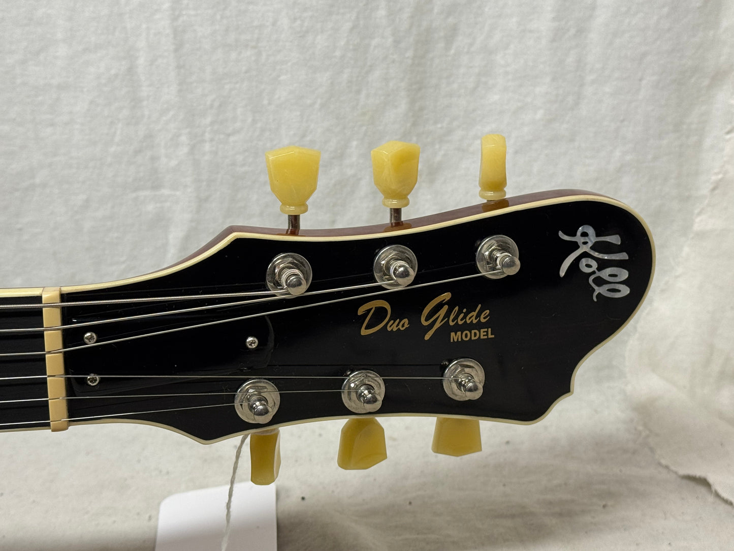 Koll Guitar Company Duo Glide Semi-Hollowbody Guitar with Case 2010 - Round Up Orange