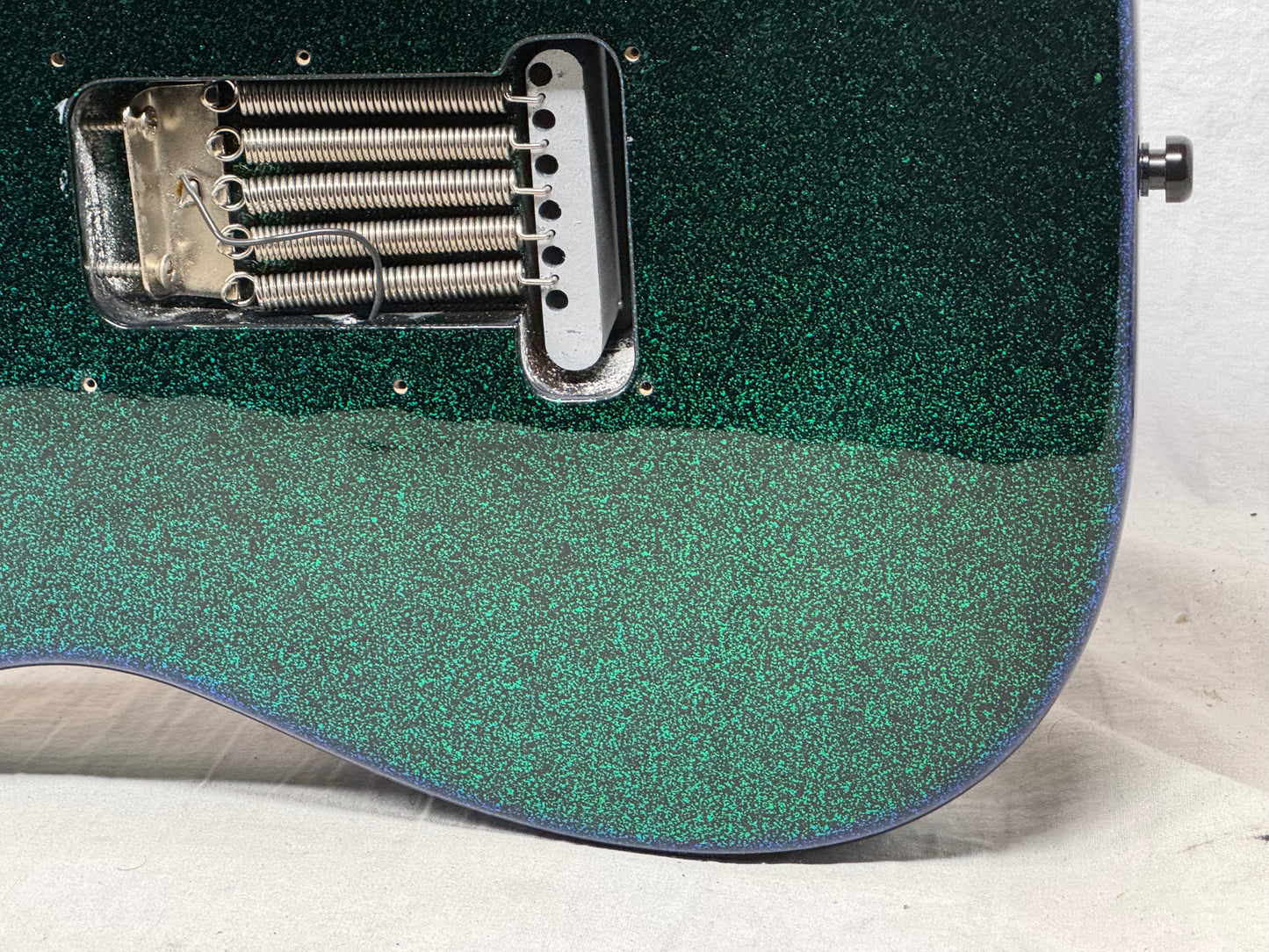 Fender Special Edition FSR Flip Flop Standard Stratocaster Guitar - upgraded! 2004 - Green-Blue