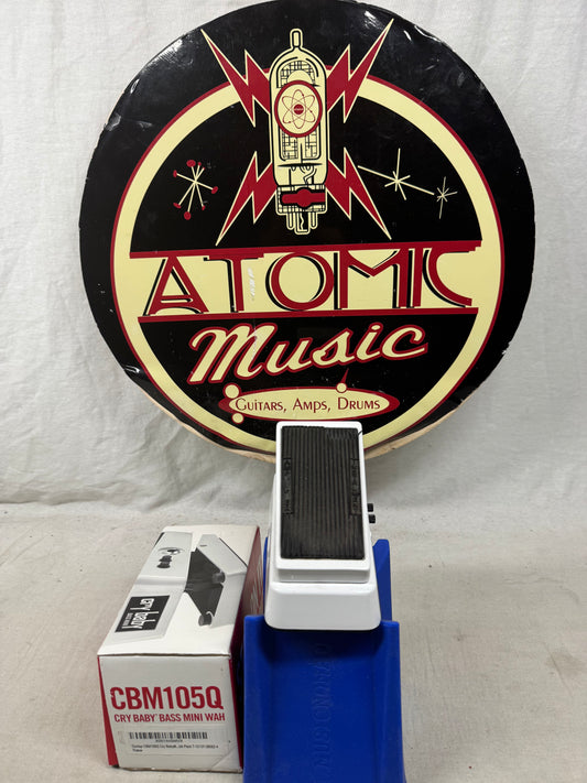 Dunlop CBM105Q Cry Baby crybaby Bass Mini Wah Pedal with Box