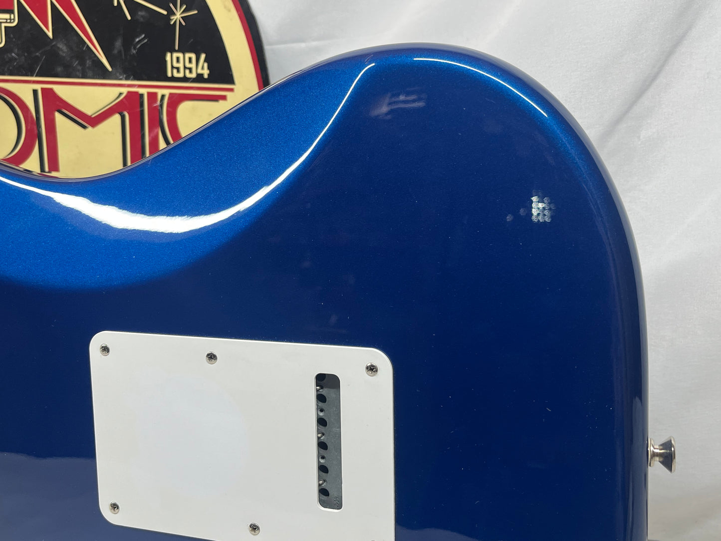 Fender Standard Stratocaster strat HSS Electric Guitar MIM - Made in Mexico- Electron Blue