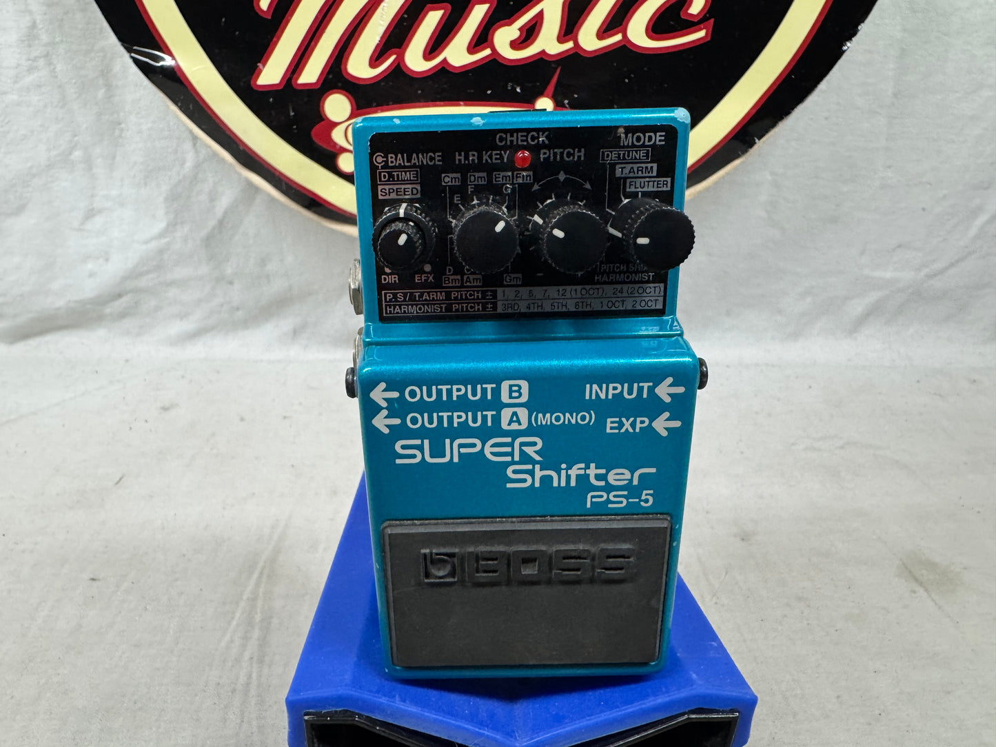 Boss PS-5 ps5 Super Shifter Harmonist Pitch Shifter Octave Pedal 1999